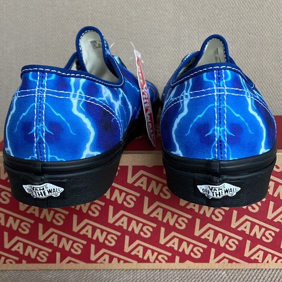 Vans Authentic Lightning Black / Blue MEN`S - Picture 14 of 16